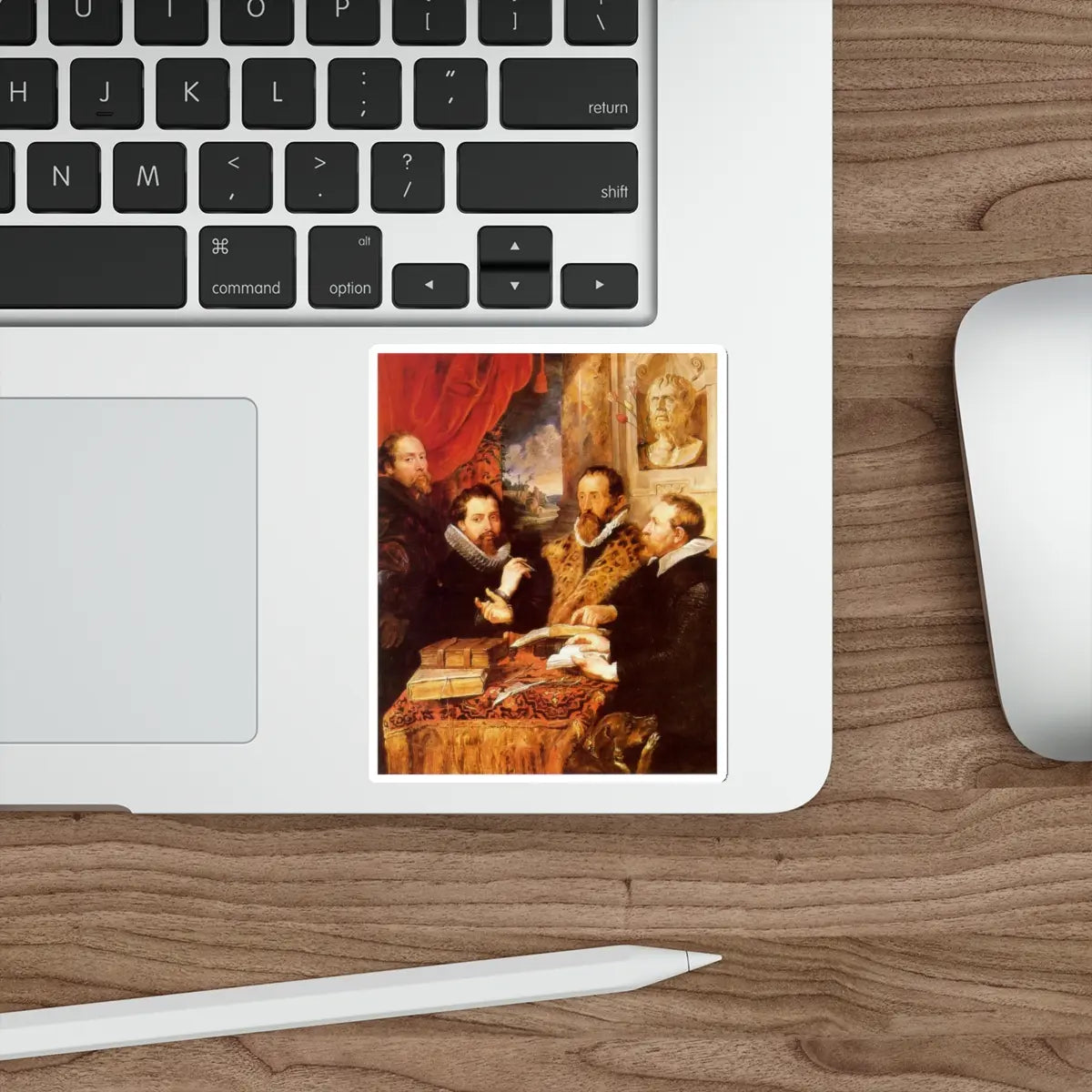 SKU:58086199425920555390 Sticker types:White Shape:Die-Cut Sizes:4" × 4"