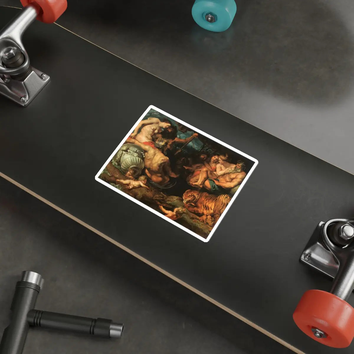 SKU:18642744202995540797 Sticker types:White Shape:Die-Cut Sizes:5" × 5"