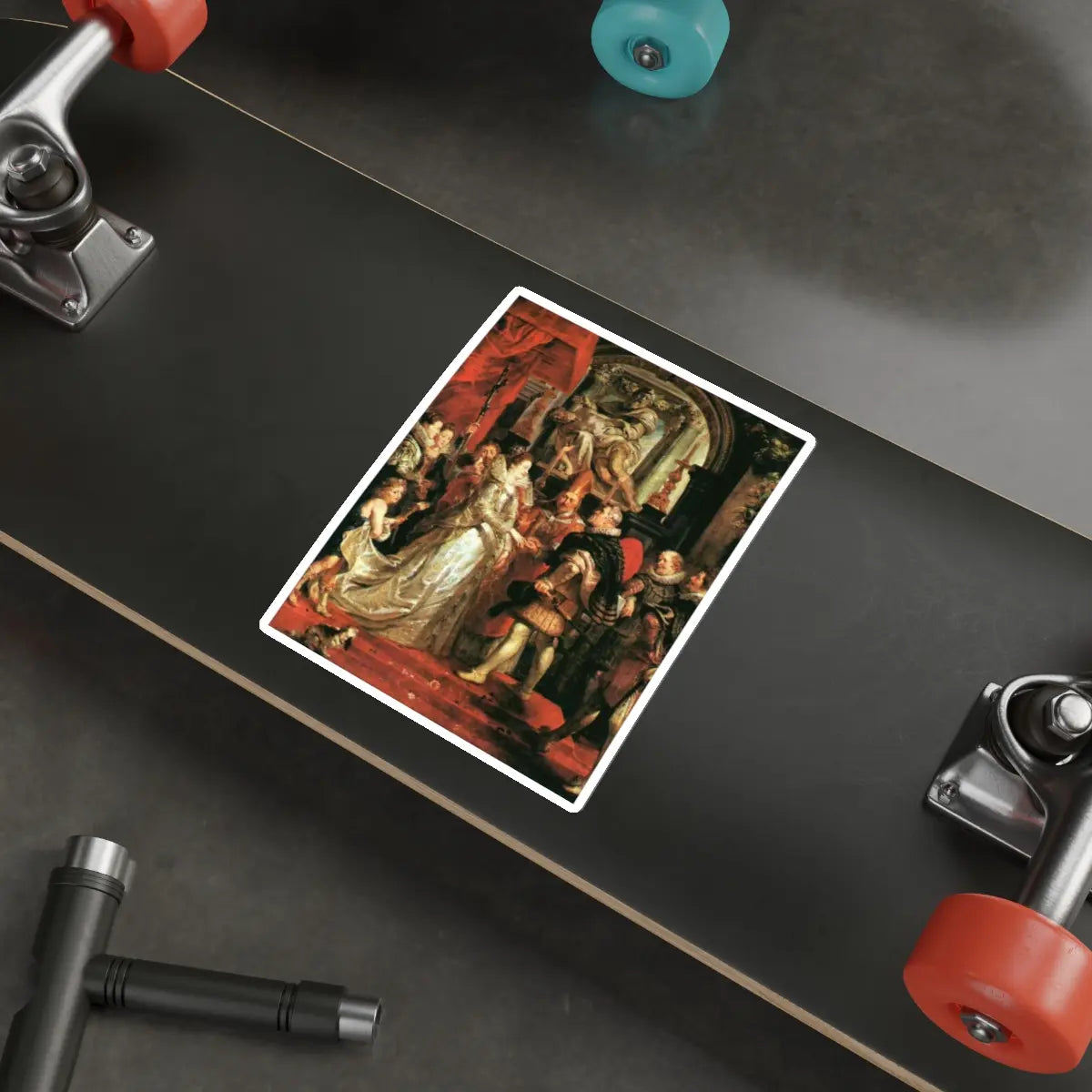 SKU:34720272499652134124 Sticker types:White Shape:Die-Cut Sizes:6" × 6"
