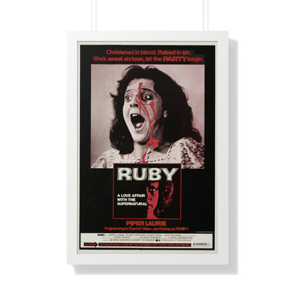 RUBY 1977 - Framed Movie Poster-20" x 30"-The Sticker Space