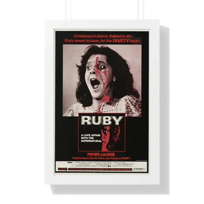 RUBY 1977 - Framed Movie Poster - The Sticker Space