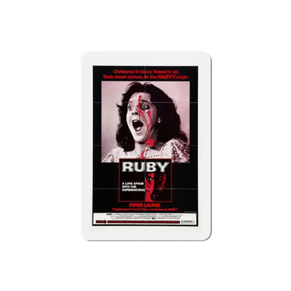 Ruby 1977 Movie Poster Refrigerator Magnet 2 Inch - The Sticker Space