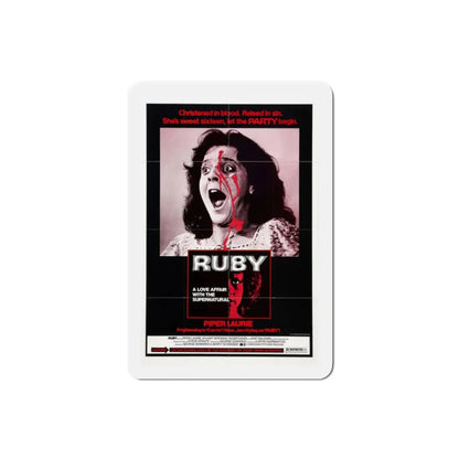 Ruby 1977 Movie Poster Refrigerator Magnet - The Sticker Space