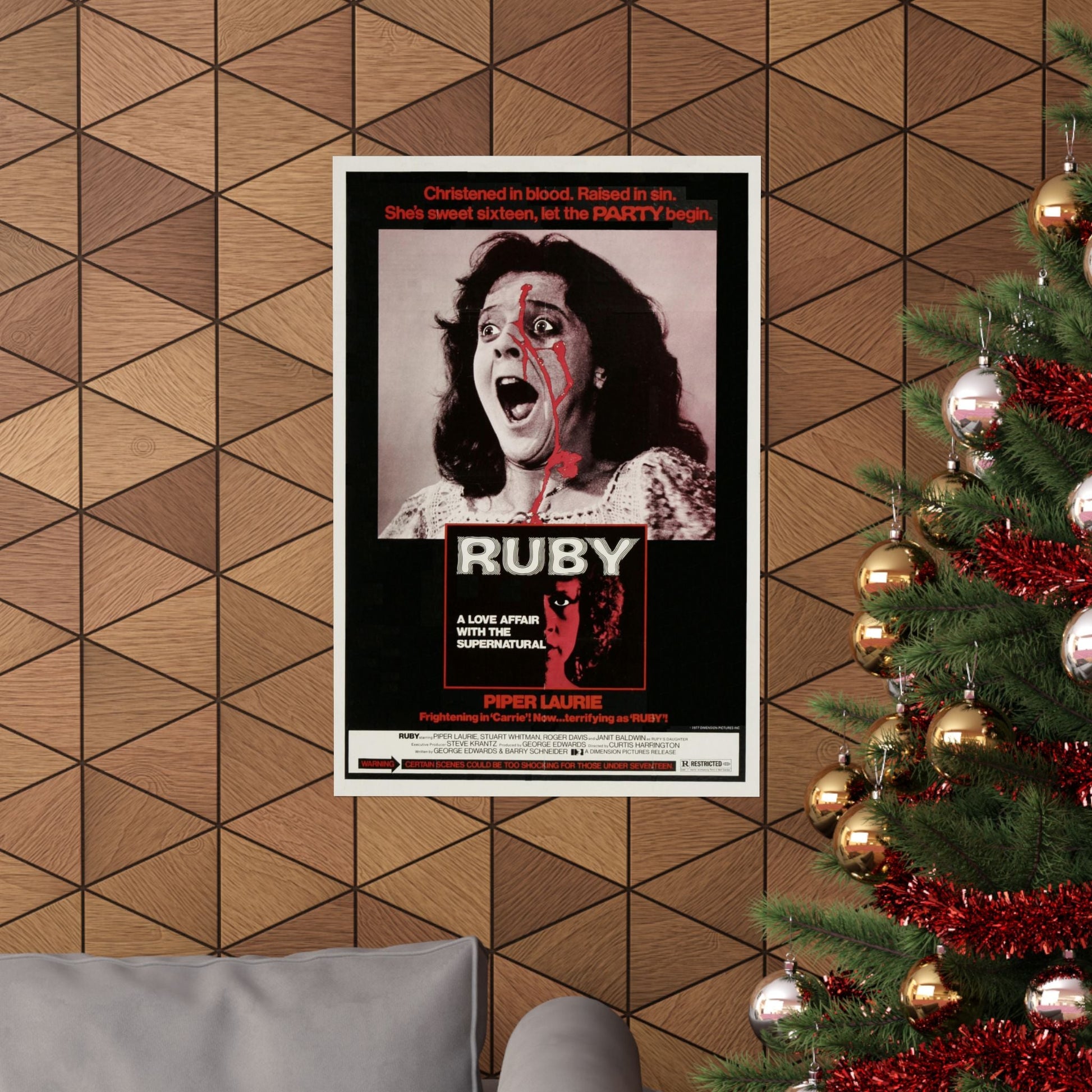 RUBY 1977 - Paper Movie Poster-The Sticker Space