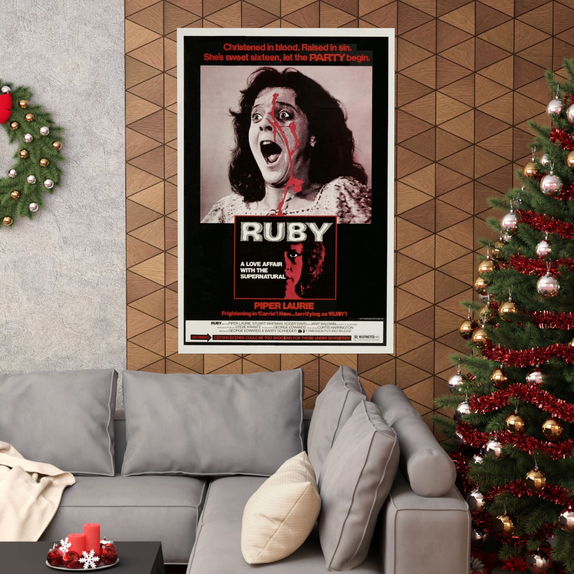 RUBY 1977 - Paper Movie Poster-The Sticker Space