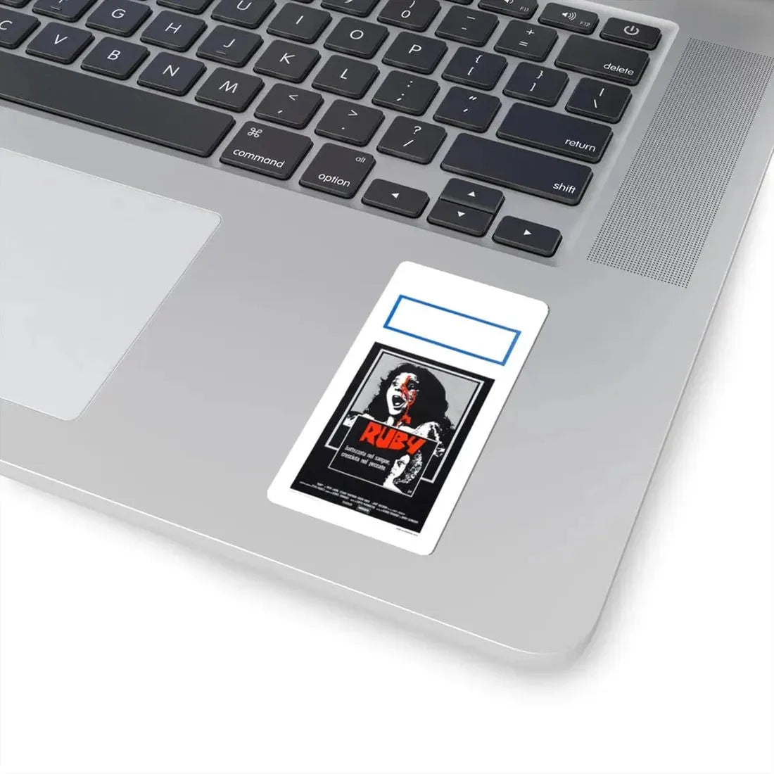 RUBY (ITALIAN) 1977 Movie Poster - STICKER Vinyl Kiss-Cut Decal - The Sticker Space