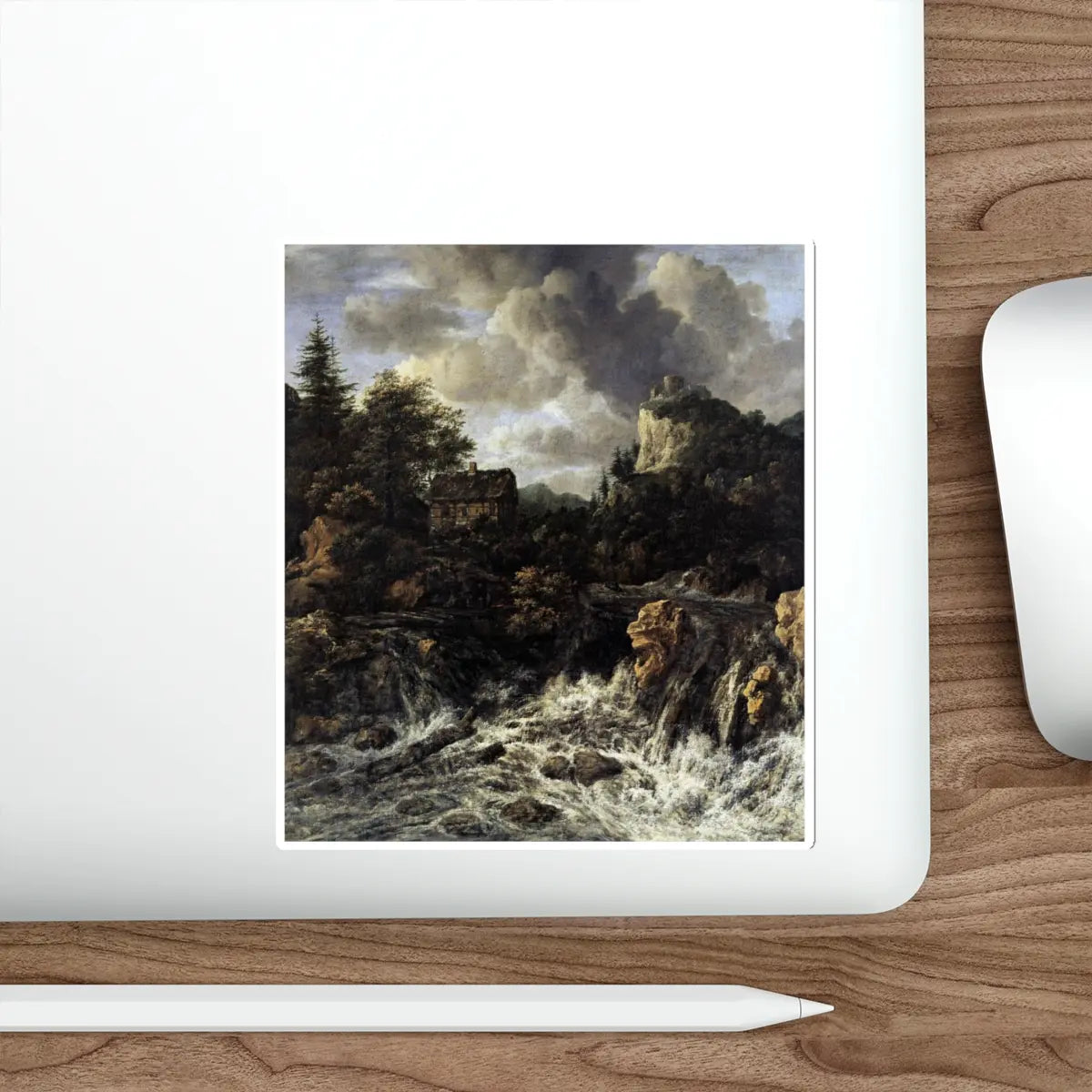 SKU:11347959683324873051 Sticker types:White Shape:Die-Cut Sizes:5" × 5"
