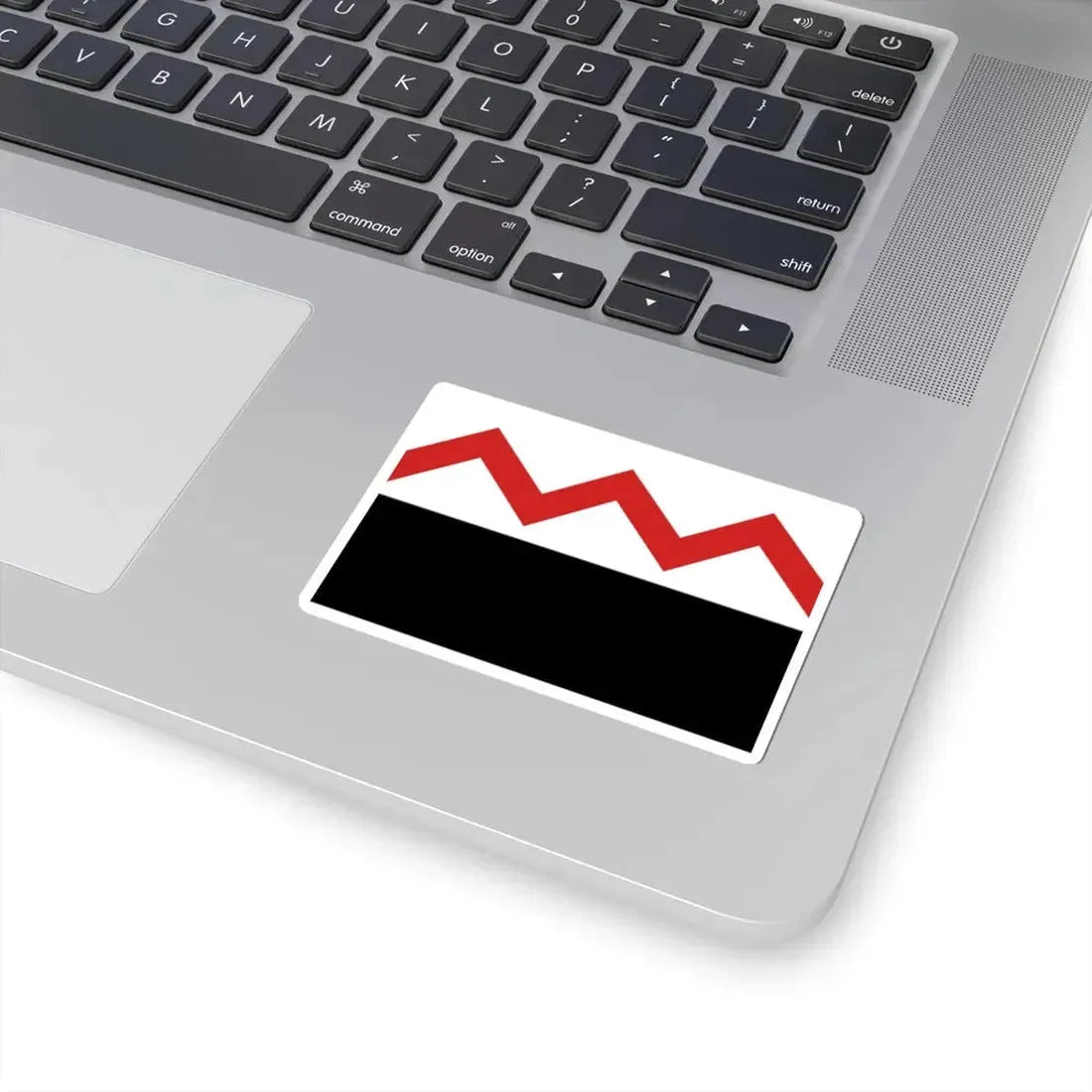 Ruiselede vlag (Belgium) STICKER Vinyl Kiss-Cut Decal - The Sticker Space