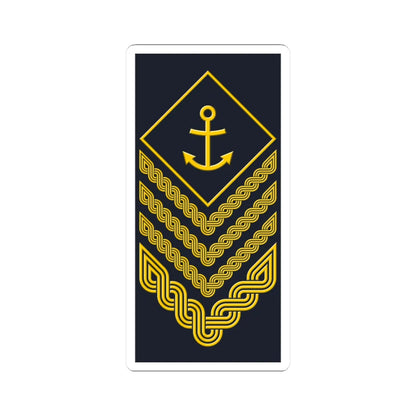 Rukav zimske odore časničkog namjesnika HRM (Croatia) (Military Rank) STICKER Vinyl Kiss-Cut Decal 3 Inch White - The Sticker Space