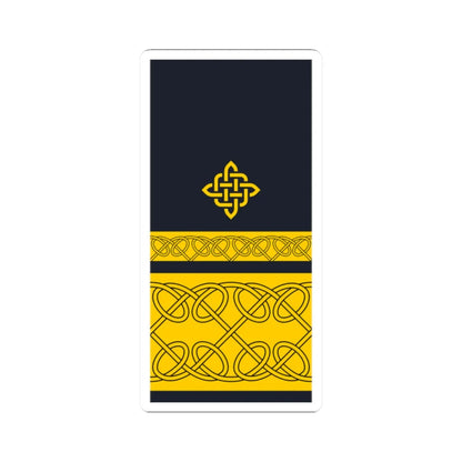 Rukav zimske odore kontraadmirala HRM (Croatia) (Military Rank) STICKER Vinyl Kiss-Cut Decal 2 Inch White - The Sticker Space