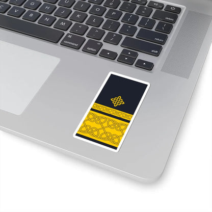 Rukav zimske odore kontraadmirala HRM (Croatia) (Military Rank) STICKER Vinyl Kiss-Cut Decal - The Sticker Space