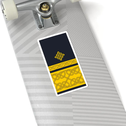 Rukav zimske odore kontraadmirala HRM (Croatia) (Military Rank) STICKER Vinyl Kiss-Cut Decal - The Sticker Space