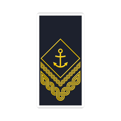 Rukav zimske odore nadnarednika HRM (Croatia) (Military Rank) STICKER Vinyl Kiss-Cut Decal 3 Inch White - The Sticker Space