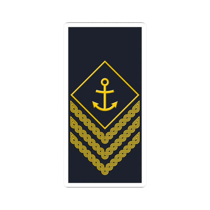 Rukav zimske odore narednika HRM (Croatia) (Military Rank) STICKER Vinyl Kiss-Cut Decal 2 Inch White - The Sticker Space