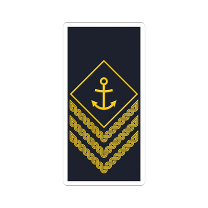 Rukav zimske odore narednika HRM (Croatia) (Military Rank) STICKER Vinyl Kiss-Cut Decal 4 Inch White - The Sticker Space