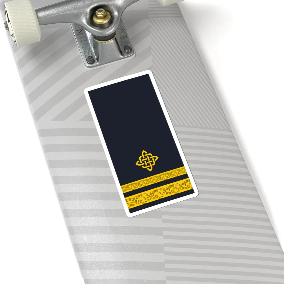 Rukav zimske odore poručnika korvete HRM (Croatia) (Military Rank) STICKER Vinyl Kiss-Cut Decal - The Sticker Space