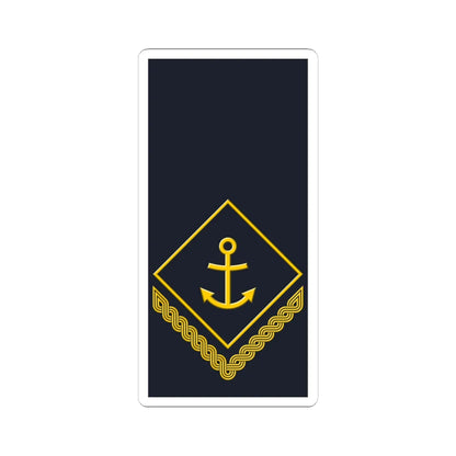 Rukav zimske odore skupnika HRM (Croatia) (Military Rank) STICKER Vinyl Kiss-Cut Decal 6 Inch White - The Sticker Space