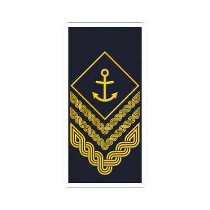 Rukav zimske odore stožernog narednika HRM (Croatia) (Military Rank) STICKER Vinyl Kiss-Cut Decal 2 Inch White - The Sticker Space