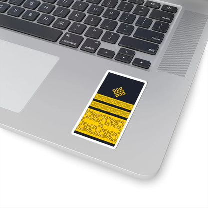 Rukav zimske odore viceadmirala HRM (Croatia) (Military Rank) STICKER Vinyl Kiss-Cut Decal - The Sticker Space