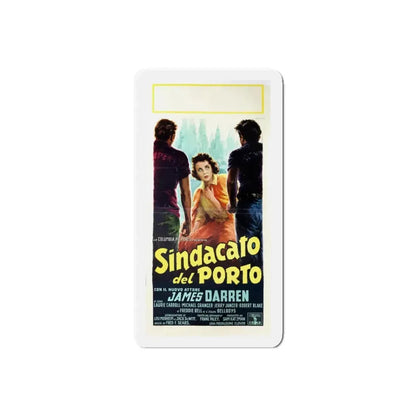 RUMBLE ON THE DOCKS 1956 Movie Poster - Refrigerator Magnet - The Sticker Space