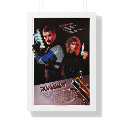 RUNAWAY 1984 - Framed Movie Poster-16″ x 24″-The Sticker Space