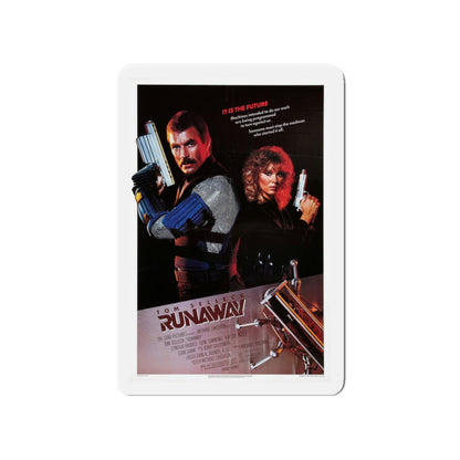 RUNAWAY 1984 Movie Poster - Refrigerator Magnet-4" x 4"-The Sticker Space