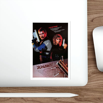 RUNAWAY 1984 Movie Poster STICKER Vinyl Die-Cut Decal-The Sticker Space