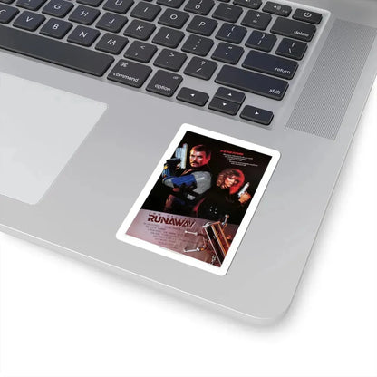 RUNAWAY 1984 Movie Poster - STICKER Vinyl Kiss-Cut Decal - The Sticker Space