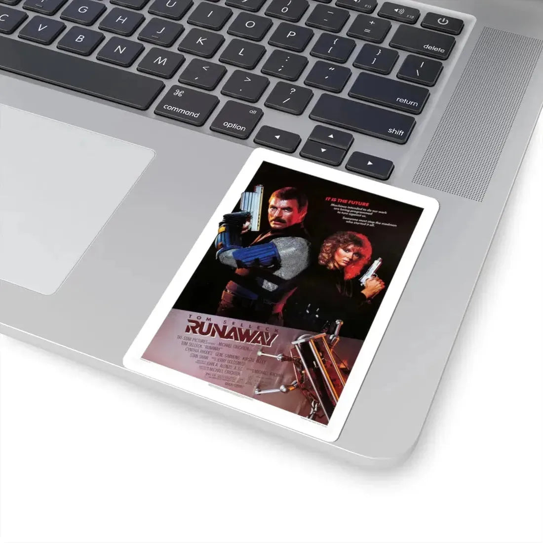 RUNAWAY 1984 Movie Poster - STICKER Vinyl Kiss-Cut Decal - The Sticker Space