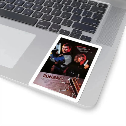 RUNAWAY 1984 Movie Poster - STICKER Vinyl Kiss-Cut Decal - The Sticker Space
