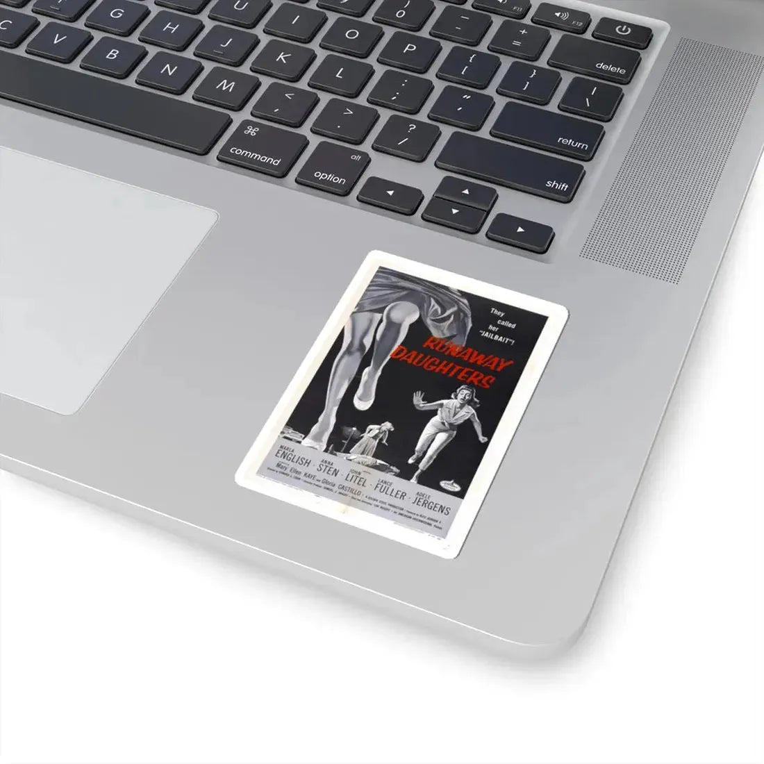RUNAWAY DAUGHTERS 1956 Movie Poster - STICKER Vinyl Kiss-Cut Decal - The Sticker Space