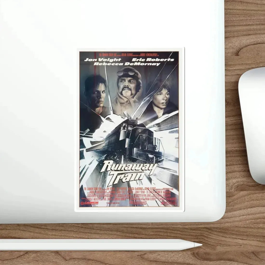 Runaway Train 1986 Movie Poster STICKER Vinyl Die-Cut Decal - The Sticker Space