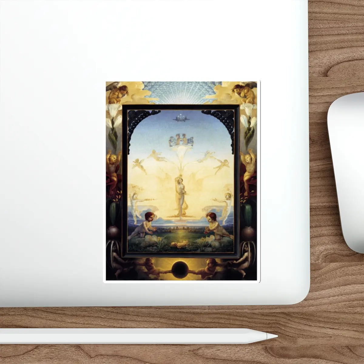 SKU:32639051161190214207 Sticker types:White Shape:Die-Cut Sizes:5" × 5"
