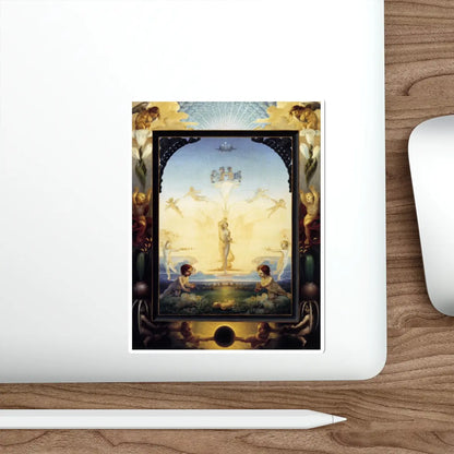 SKU:32639051161190214207 Sticker types:White Shape:Die-Cut Sizes:5" × 5"