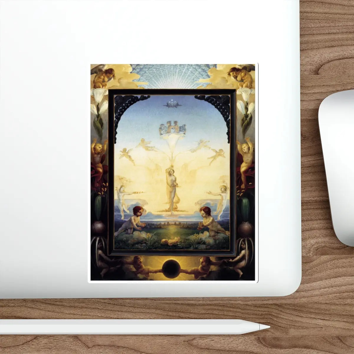 SKU:45989239437942652847 Sticker types:White Shape:Die-Cut Sizes:6" × 6"