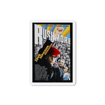 Rushmore 1998 Movie Poster Die-Cut Magnet-3" x 3"-The Sticker Space