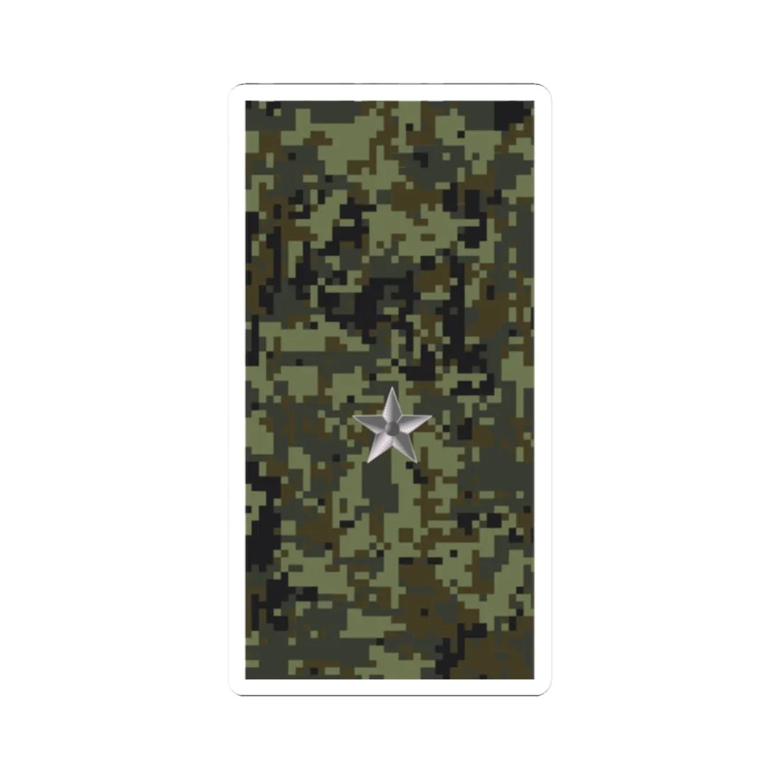 Russia Army OF 1a (Russia) (Military Rank) STICKER Vinyl Kiss-Cut Decal 2 Inch White - The Sticker Space