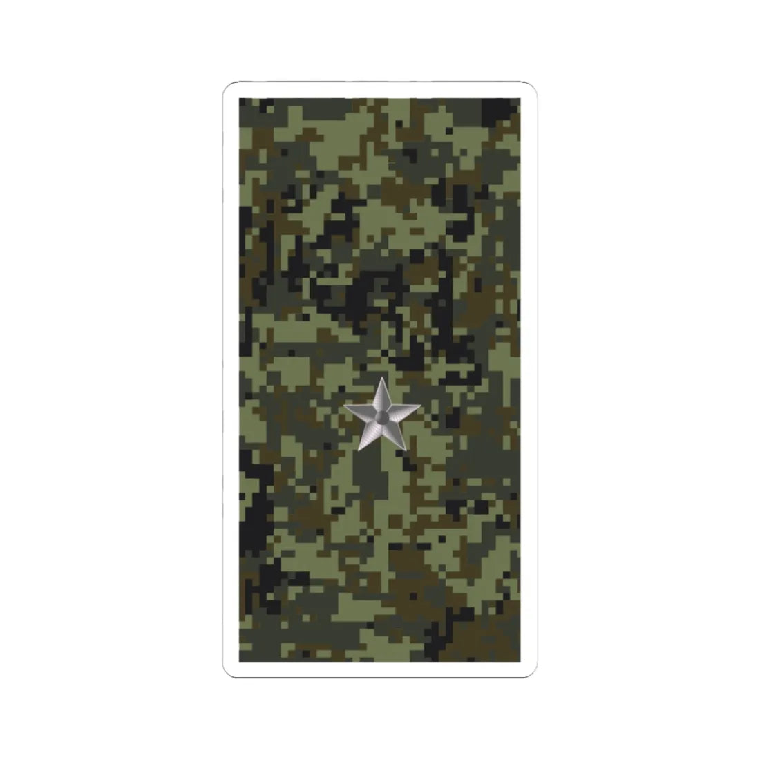 Russia Army OF 1a (Russia) (Military Rank) STICKER Vinyl Kiss-Cut Decal 3 Inch White - The Sticker Space