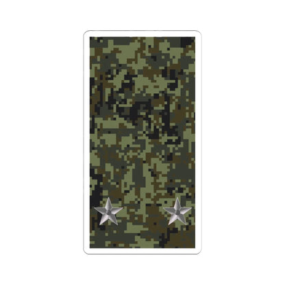 Russia Army OF 1b (Russia) (Military Rank) STICKER Vinyl Kiss-Cut Decal 6 Inch White - The Sticker Space