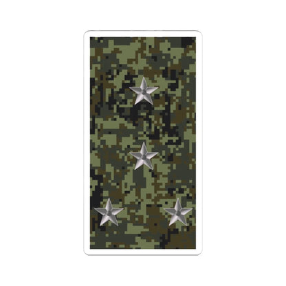 Russia Army OF 2 (Russia) (Military Rank) STICKER Vinyl Kiss-Cut Decal 4 Inch White - The Sticker Space