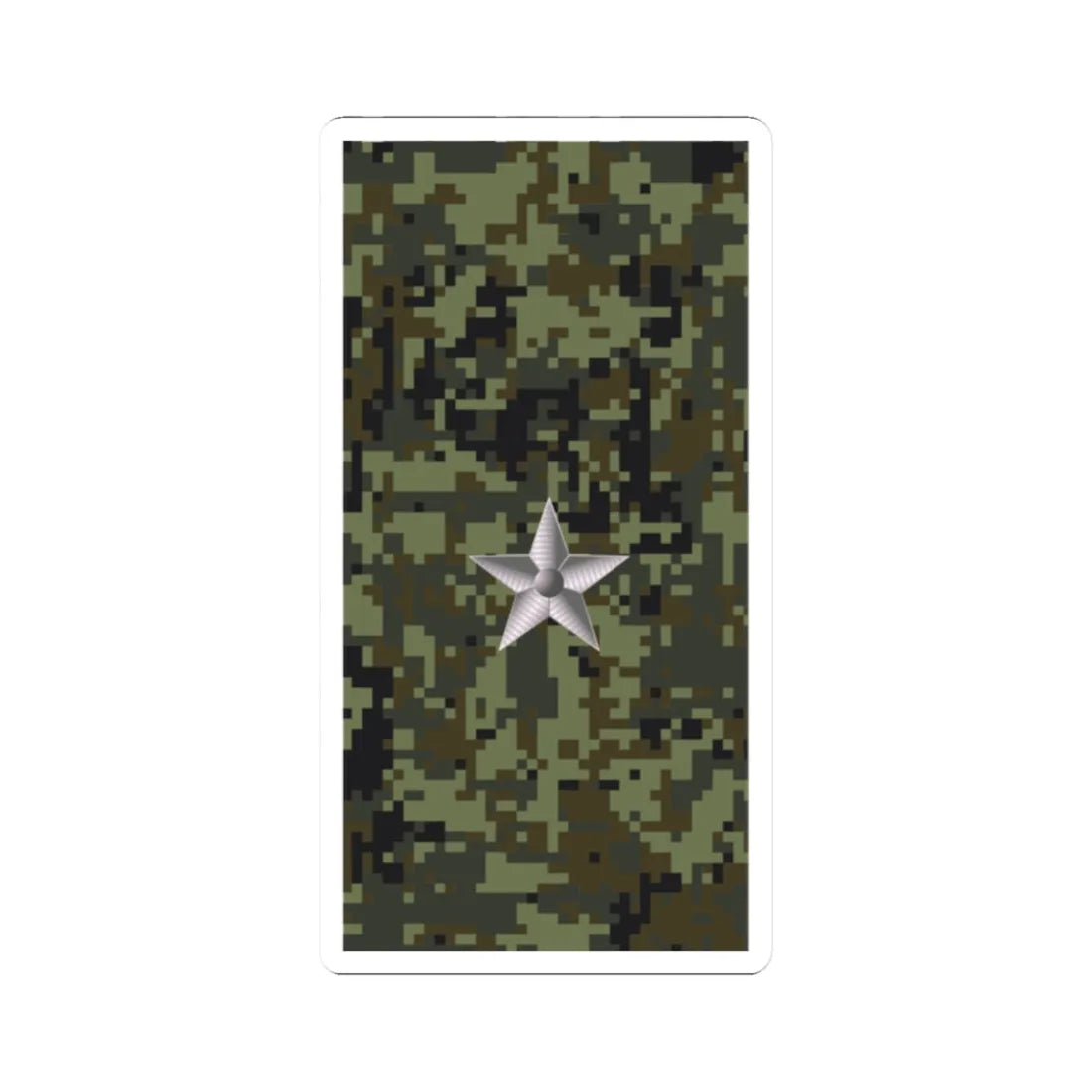 Russia Army OF 3 (Russia) (Military Rank) STICKER Vinyl Kiss-Cut Decal 2 Inch White - The Sticker Space