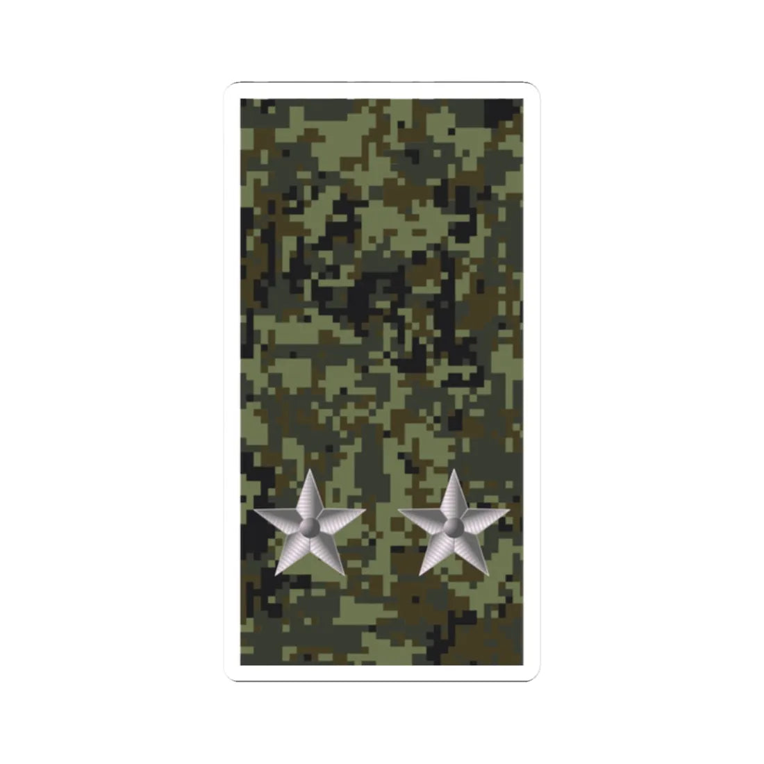 Russia Army OF 4 (Russia) (Military Rank) STICKER Vinyl Kiss-Cut Decal 2 Inch White - The Sticker Space