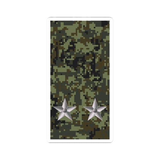 Russia Army OF 4 (Russia) (Military Rank) STICKER Vinyl Kiss-Cut Decal 2 Inch White - The Sticker Space