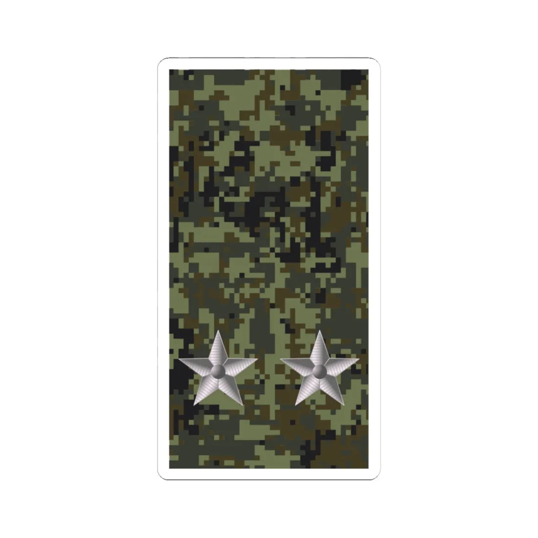 Russia Army OF 4 (Russia) (Military Rank) STICKER Vinyl Kiss-Cut Decal 4 Inch White - The Sticker Space