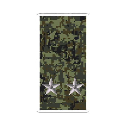 Russia Army OF 4 (Russia) (Military Rank) STICKER Vinyl Kiss-Cut Decal 6 Inch White - The Sticker Space