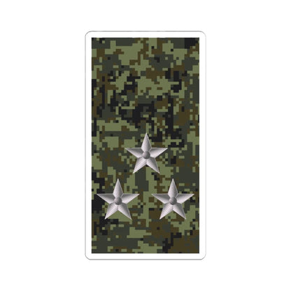 Russia Army OF 5 (Russia) (Military Rank) STICKER Vinyl Kiss-Cut Decal 6 Inch White - The Sticker Space