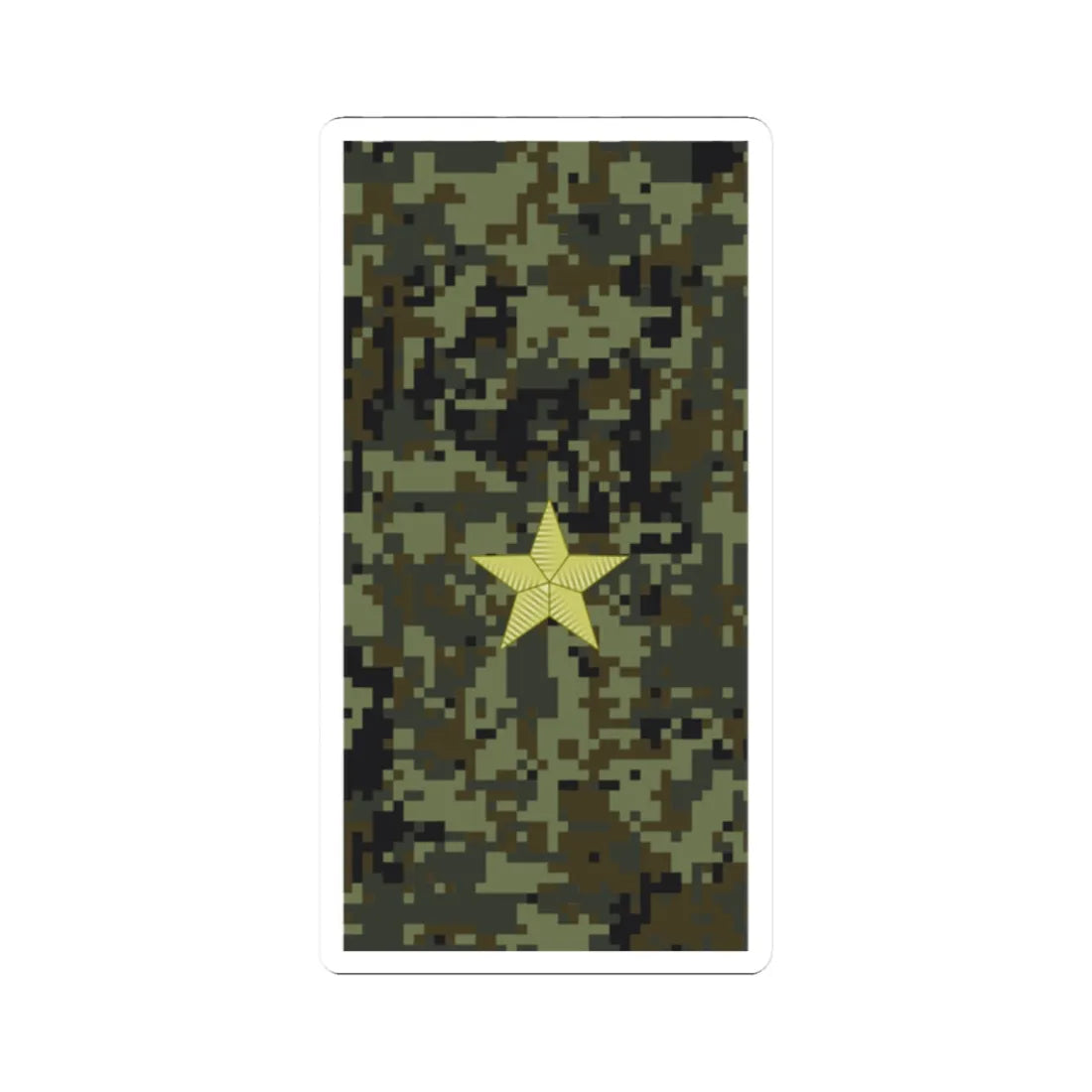 Russia Army OF 6 (Russia) (Military Rank) STICKER Vinyl Kiss-Cut Decal 2 Inch White - The Sticker Space