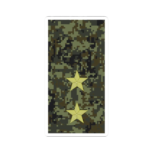 Russia Army OF 7 (Russia) (Military Rank) STICKER Vinyl Kiss-Cut Decal 2 Inch White - The Sticker Space