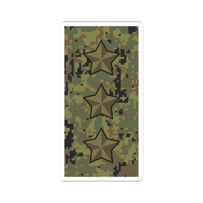 Russia Army OF 8 camo 2010 (Russia) (Military Rank) STICKER Vinyl Kiss-Cut Decal 2 Inch White - The Sticker Space