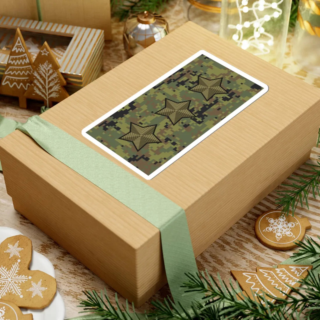 Russia Army OF 8 camo 2010 (Russia) (Military Rank) STICKER Vinyl Kiss-Cut Decal - The Sticker Space